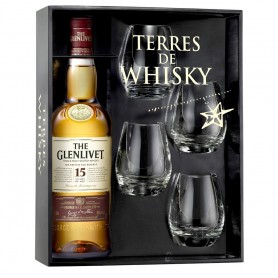 Coffret Terre de Whisky GlenLivet 15 ans