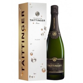 Coffret 3 bouteilles Taittinger Millésimé 2012 